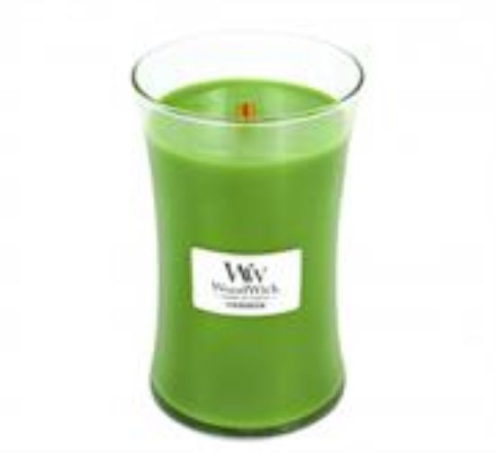 Picture of Woodwick Evergreen Large Candle Jar