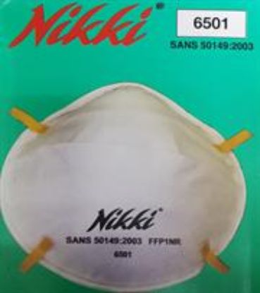 Picture of Casey Nikki 6501 FFP1 Disposal Mask With Aluminium Strip