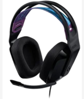 Picture of Logitech 3.5mm G335 Wired Gaming Headset - Black