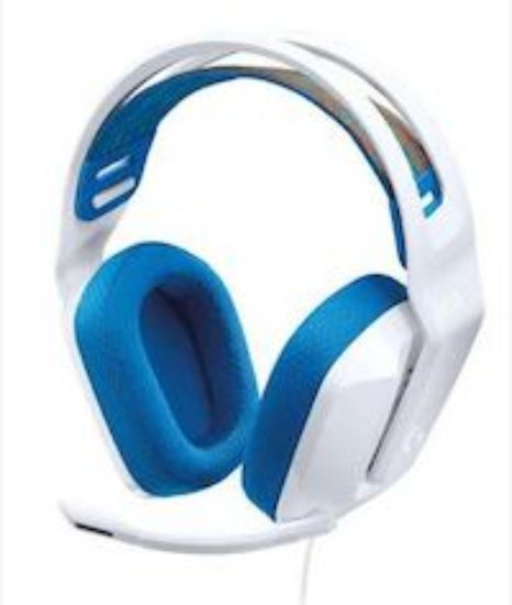 Picture of Logitech G335 3.5mm Wired Gaming Headset - White