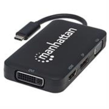 Picture of Manhattan USB-C 4-in-1 Audio Video Converter