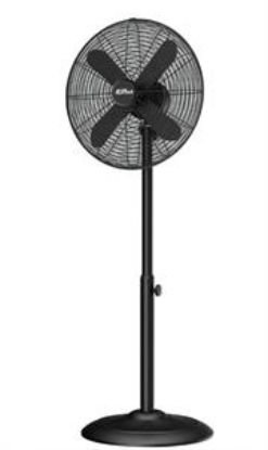 Picture of Alva Air 40cm Matte Black Finish Telescopic Pedestal Fan