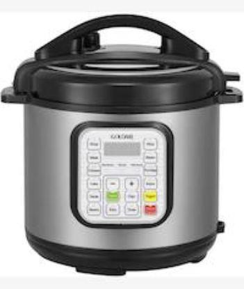 Picture of Goldair 6 Litres Electric Stainless Steel Pressure Cooker