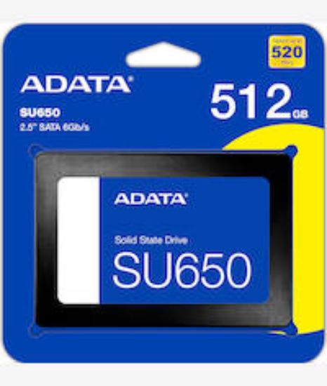 Picture of Adata SU650 Ultimate 3D NAND 512GB SATA SSD
