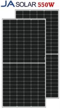 Picture of Solarix JA 550W Mono Crystalline Half Cell Solar Panel