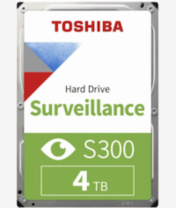Picture of Toshiba S300 3.5 Inch 4TB Surveillance SATA Hard Drive