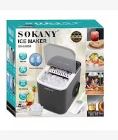 Picture of Sokany 15kg Bullet Shaped Ice Maker