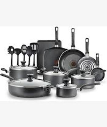 Picture of Tefal Easy Care Grey 20 Piece Cookware Set