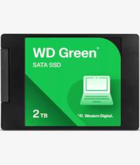 Picture of Western Digital Green Cased SATA 2TB SSD