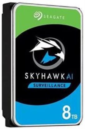 Picture of Seagate SkyHawk AI 8TB 256MB Cache surveillance HDD