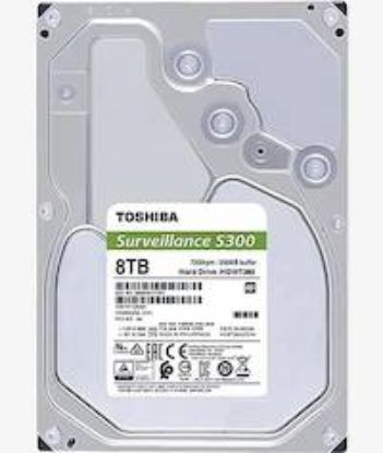 Picture of Toshiba S300 SATA 8TB Surveillance Internal Hard Drive