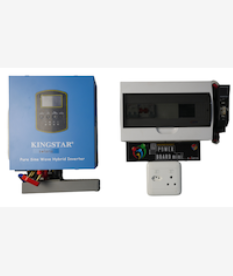 Picture of KingStar Solarix Pre-Built 1.5KVA Hybrid 12V Powerboard