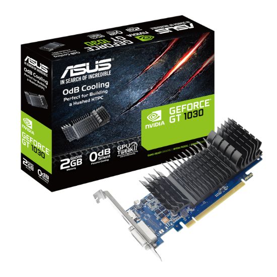 Picture of ASUS GeForce GT1030 2GB GDDR5 Low Profile Silent Graphics Card