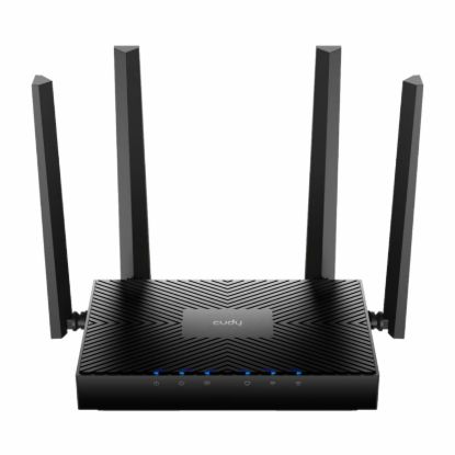 Picture of Cudy AX3000 5-Port Gigabit Dual-Band Wi-Fi 6 Mesh Router – Black