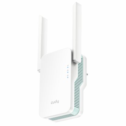 Picture of Cudy AX1500 Dual-Band Wi-Fi 6 Range Extender (Wall Plug)-White