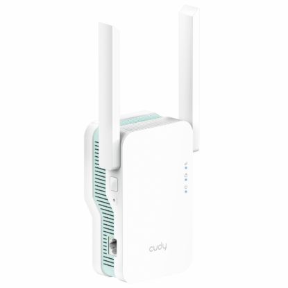 Picture of Cudy AX1500 Dual-Band Wi-Fi 6 Range Extender (Wall Plug)-White