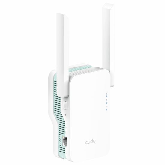 Picture of Cudy AX1500 Dual-Band Wi-Fi 6 Range Extender (Wall Plug)-White