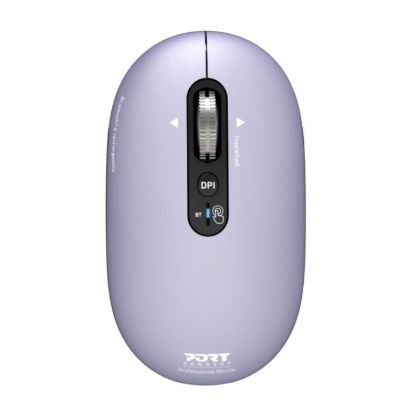 Picture of Port Connect PURE MAC Rechargeable Wireless and Bluetooth Mouse - Iris