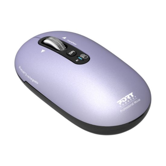 Picture of Port Connect PURE MAC Rechargeable Wireless and Bluetooth Mouse - Iris
