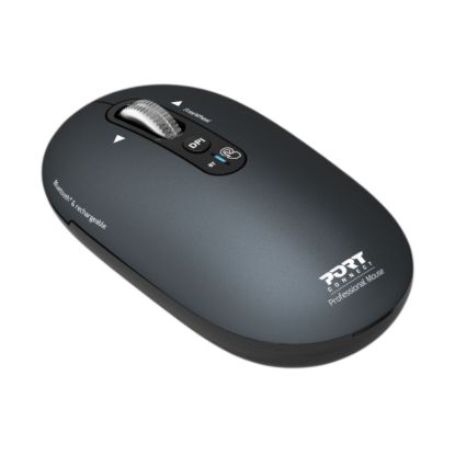 Picture of Port Connect PURE MAC Rechargeable Wireless and Bluetooth Mouse - Shadow