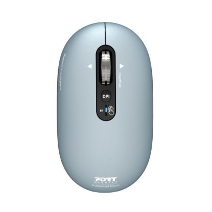 Picture of Port Connect PURE MAC Rechargeable Wireless and Bluetooth Mouse - Storm