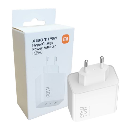 Picture of Xiaomi 90W HyperCharge 3-Port Fast Charger – White