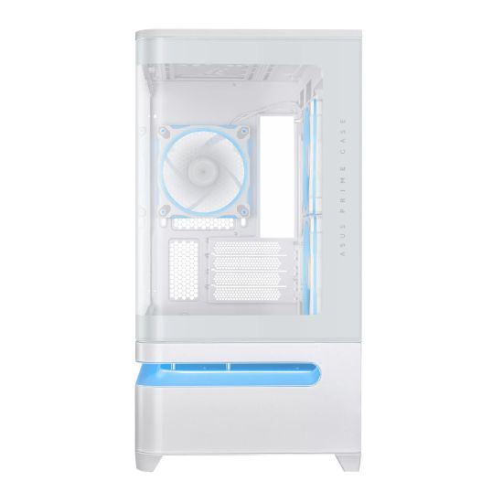 Picture of ASUS Prime AP202 ARGB Micro-ATX Gaming Chassis - White