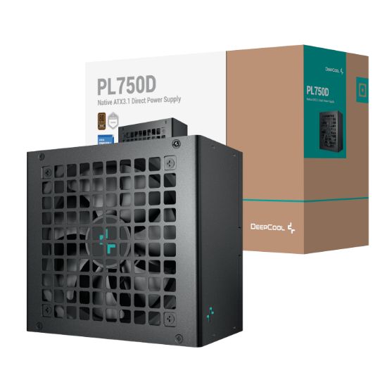 Picture of DeepCool PL750D 750W 80PLUS Bronze ATX3.1 Non-Modular Power Supply