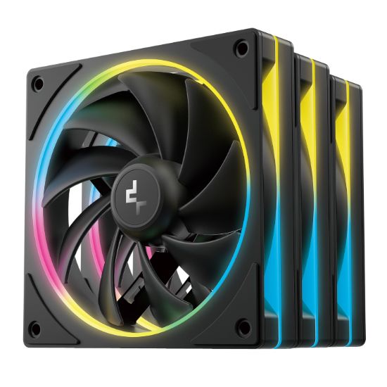 Picture of DeepCool FL12 SE 3-in-1 ARGB 120mm Fan Pack - Black