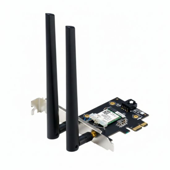 Picture of ASUS  Wi-Fi 7 Tri-Band PCIe Wireless Adapter with Bluetooth 5.4 – Black
