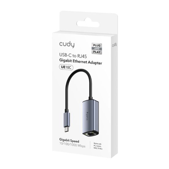 Picture of Cudy UE10C USB Type-C to Gigabit Ethernet Adapter
