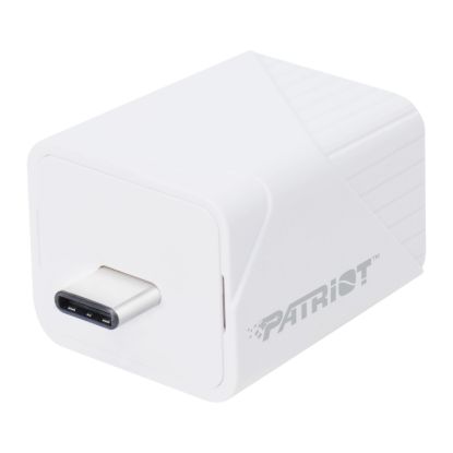 Picture of Patriot iLuxe Cube 128GB Type-C Smart Backup Solution - White