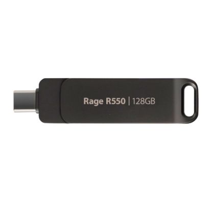 Picture of Patriot Rage R550 128GB USB3.2 Swing Type A to Type-C Flash Drive