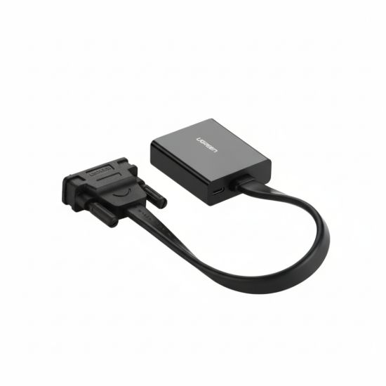 Picture of UGREEN DVI-D 24+1 to VGA Active Video Adapter (Male to Female) – Black