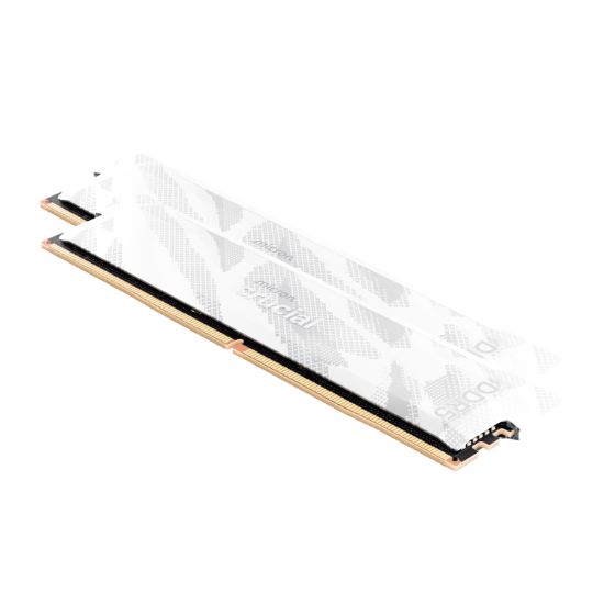 Picture of Crucial Pro Overclocking DDR5-6400 32GB Desktop Gaming Memory Kit (16GB x 2) – White