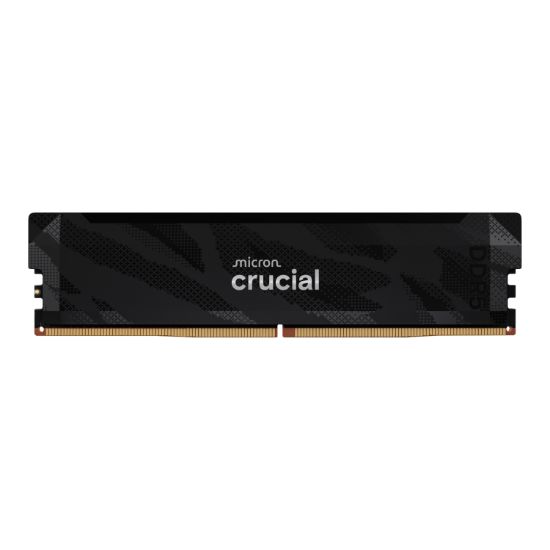 Picture of Crucial Pro 16GB 6400Mhz DDR5 Desktop OC Gaming Memory - Black
