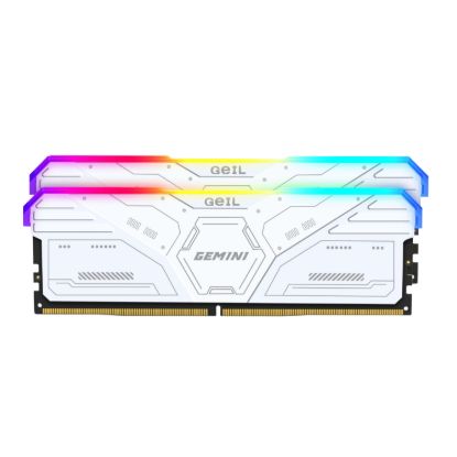Picture of GeIL Gemini RGB 32GB DDR5 6000MHz Desktop Gaming Memory Kit (2 x 16GB) – White