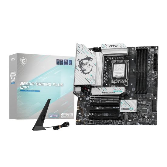 Picture of MSI B860M Gaming PLUS WIFI Intel LGA1851 DDR5 M-ATX Motherboard