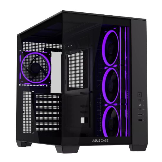 Picture of Asus A32 PLUS ARGB ATX Gaming Chassis – Black