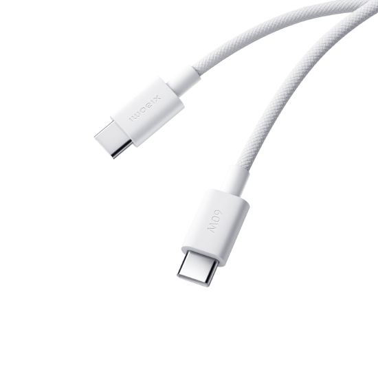 Picture of Xiaomi 3A Braided USB Type-C to USB Type-C Cable 1M - White