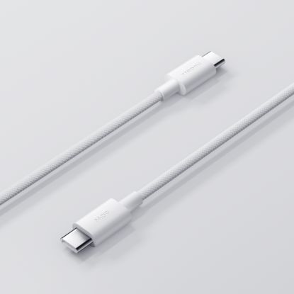 Picture of Xiaomi 3A Braided USB Type-C to USB Type-C Cable 1M - White