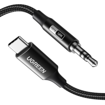 Picture of UGREEN USB Type-C to 3.5mm AUX Audio Cable 3M - Black