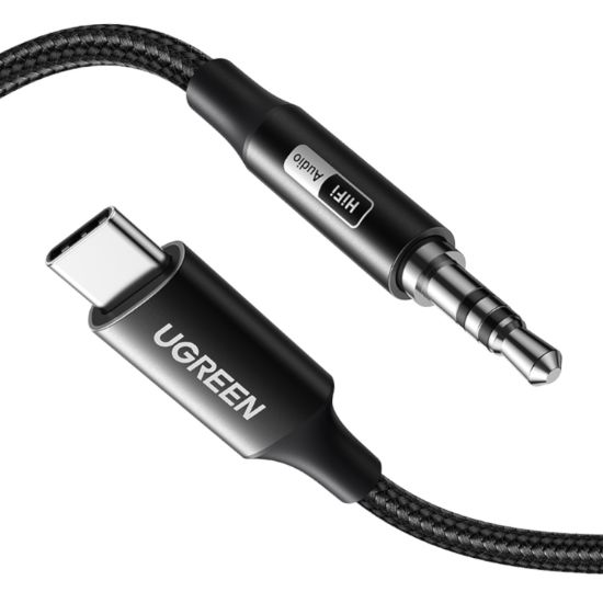 Picture of UGREEN USB Type-C to 3.5mm AUX Audio Cable 3M - Black
