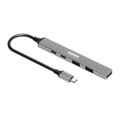 Picture of Port USB Type-C Hub 4 x USB + 1 x Charging Port