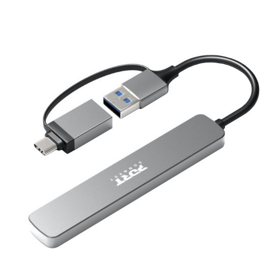 Picture of Port Connect USB Type-C to 4-port USB-A 3.0 Hub