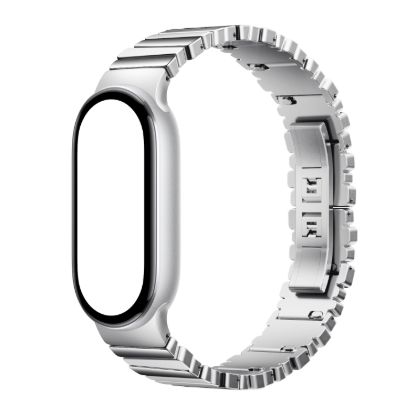 Picture of Xiaomi Smart Band 10 Asymmetrical Metal Strap – Silver
