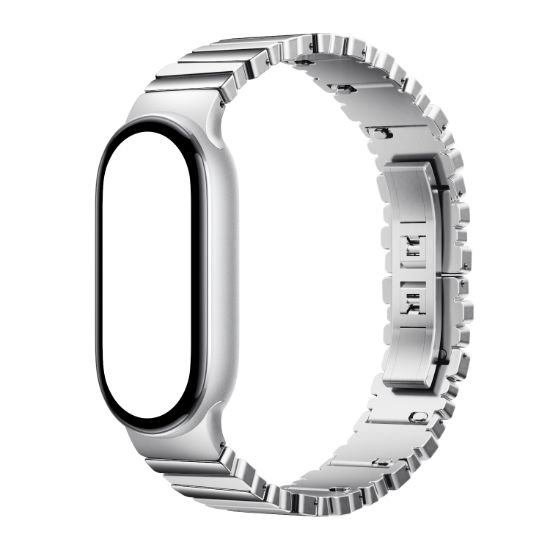 Picture of Xiaomi Smart Band 10 Asymmetrical Metal Strap – Silver