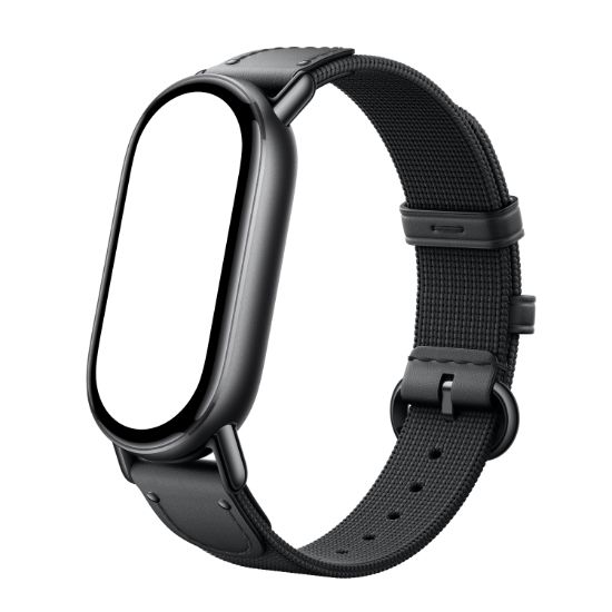 Picture of Xiaomi Smart Band 10 Knitted Silk Strap - Ebony Black