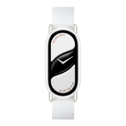 Picture of Xiaomi Smart Band 10 Magnetic Kona Leather Strap - Glacier White