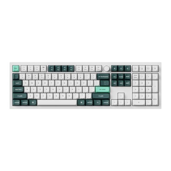 Picture of Keychron Q6 HE QMK Full-size Wireless Custom Mechanical Keyboard (Nebula Switch) – Shell White
